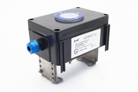 J+J Pneumatic Actuators Limit switch signaling boxes Series CP front "peephole"